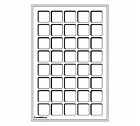 Leuchtturm Bandeja L para 40 Monedas de 33 mm Ø, Azul