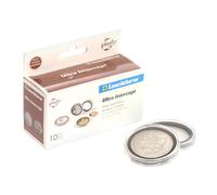 Leuchtturm Cápsulas de Monedas Ultra Intercept 38 mm, Paquete de 10