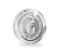 Leuchtturm Cápsulas Ultra 2 oz. Queens Beasts Silver (38,61 mm), Paquete de 10