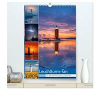 Leuchtturm-Fan (hochwertiger Premium Wandkalender 2026 DIN A2 hoch), Kunstdruck in Hochglanz: Erleben Sie die raue Schönheit und stille Magie der Küste, mit ihren Leuchttürmen.