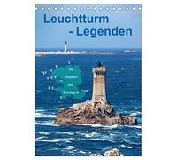 Leuchtturm-Legenden im Westen der Bretagne (Tischkalender 2026 DIN A5 hoch), CALVENDO Monatskalender: Die legendären Leuchttürme im Finistere