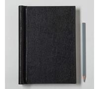LEUCHTTURM1917 300582 Carpeta con clips de PEKA A5, hasta 150 hojas de papel, Negro