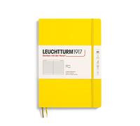 LEUCHTTURM1917 355288 Libreta de notas Composition (B5) tapas blandas, 123 páginas numeradas, líneas, limón
