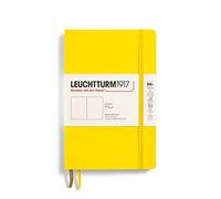 LEUCHTTURM1917 358304 Libreta de notas Paperback (B6+) tapas blandas, 123 páginas numeradas, lisa, limón