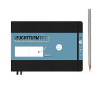 LEUCHTTURM1917 362366 Sketchbook Medium Landscape (A5), tapas duras, 112 pág. (150 g/m²), Negro