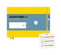 LEUCHTTURM1917 362368 Sketchbook Medium Landscape (A5), tapas duras, 112 pág. (150 g/m²), Limón