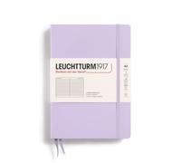 Leuchtturm1917 365482 Cuaderno mediano (A5), tapa dura, 251 páginas numeradas, lila, a rayas