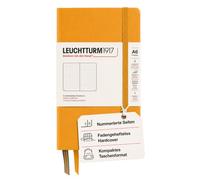 LEUCHTTURM1917 365626 - Cuaderno (A6), tapa dura, 187 páginas numeradas, sol naciente, punteado