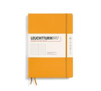 LEUCHTTURM1917 366166 Libreta Composition (B5) 178 x 254 mm, Tapa Dura, 219 páginas numeradas, Rising Sun, Puntos