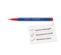 LEUCHTTURM1917 366203 Drehgriffel Nr. 1, Azul Real/Rojo - Bolígrafo, Bauhaus Edición