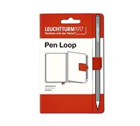 Leuchtturm1917 367288 - Bucle para bolígrafo (colores naturales), color rojo zorro