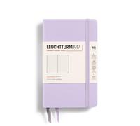 LEUCHTTURM1917 368146 - Cuaderno de bolsillo (A6), tapa dura, 187 páginas numeradas, Lilac, punteado