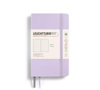LEUCHTTURM1917 368159 - Cuaderno de bolsillo (A6), 123 páginas numeradas, Lilac, punteado