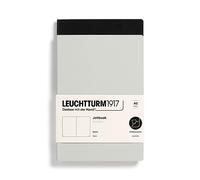 LEUCHTTURM1917 368186 Jottbook Doble (A5 Medium), 59 páginas numeradas, Lisa, Gris Claro & Negro, en paquete doble
