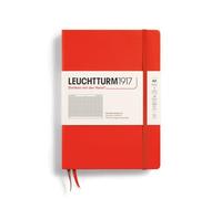 LEUCHTTURM1917 369786 Libreta Medium (A5) 145 x 210 mm, Tapa Dura, 251 páginas numeradas, Lobster, Cuadriculada
