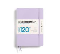 LEUCHTTURM1917 370338 Libreta de notas Medium (A5), EDITION 120, Tapas duras, 203 páginas numeradas, Lilac, Puntos