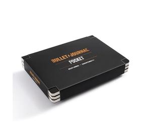 LEUCHTTURM1917 371123 Bullet Journal Pocket A6, 14,3 x 10,3 cm, 46 páginas numeradas, punteado, negro, 3 unidades