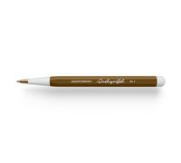 LEUCHTTURM1917 372220 Drehgriffel Nr. 1, Bolígrafo de gel con tinta negra, diseño premiado, Spice Brown