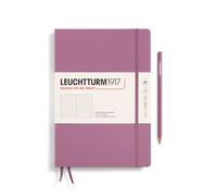 LEUCHTTURM1917 372342 Libreta Composition (B5) 178 x 254 mm, Tapa Dura, 219 páginas numeradas, Dusty Rose, Puntos