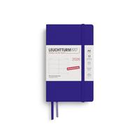 LEUCHTTURM1917 372548 Pocket A6 - Agenda semanal 2026, 12 meses, tinta alemana