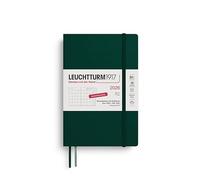LEUCHTTURM1917 372613 planificador mensual y cuaderno Paperback (B6+) 2026, 16 meses (01 noviembre 2025-28 de febrero de 2027), tapa blanda, verde bosque, alemán