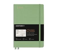 LEUCHTTURM1917 Change Journal - Diario de éxito. Planificador diario para atención, claridad y productividad. Organizador personal - Inglés / Salvia