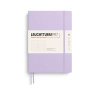 LEUCHTTURM1917 Cuaderno Composition B5 Tapa dura Lilac Punteado, Dotted | 219 páginas numeradas, índice, cosido a hilo, libre de ácido, 2 marcapáginas