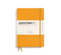 LEUCHTTURM1917 Cuaderno Composition (B5), Tapa dura, Rising Sun, Sin rayas | liso, 219 páginas numeradas, cosido a hilo, libre de ácido, índice