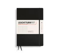 LEUCHTTURM1917 - Cuaderno de composici n de tapa dura B5-219, p ginas numeradas para escribir y llevar un diario (punteado negro)