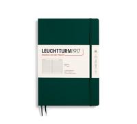 LEUCHTTURM1917 Libreta Composition (B5) 178 x 254 mm, Tapa Blanda, 123 páginas numeradas, Forest Green, Lineas