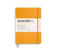 LEUCHTTURM1917 Libreta Composition (B5) 178 x 254 mm, Tapa Blanda, 123 páginas numeradas, Rising Sun, Lineas
