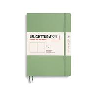 LEUCHTTURM1917 Libreta Composition (B5) 178 x 254 mm, Tapa Blanda, 123 páginas numeradas, Sage, Lisa
