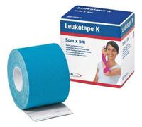 Leucotape K 5 mx5 cm azul claro