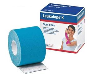 Leucotape K 5 mx5 cm azul claro