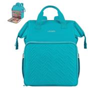 Leudes Mochila para Tejer, Organizador de Almacenamiento de Hilo, Bolsa de Ganchillo Grande, Resistente al Agua, Funda para Llevar proyectos, Agujas de Tejer, Ganchos de Ganchillo y Otros Accesorios