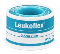 Leuko Esp Leukoflex Plastico 2,5Cmx5M 12 Uni 240 g