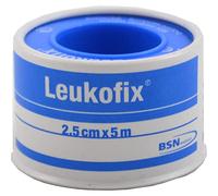 Leukofix 2,5 cm x 5 m hautfreundliches transparentes Fixierpflaster, 1.0 pzas Esparadrapo