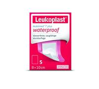 Leukomed - Apósitos suaves y estériles para heridas de Leukoplast, 8 x 10 cm, 5 unidades, hipoalergénicos