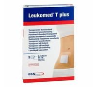 Leukomed T plus transparenter Wundverband 5 x 7,2 cm, 5 pzas Esparadrapo