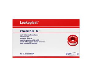 Leukoplast Carne 2,5 cm x 5 metros: Esparadrapo de tela color carne (venta por unidad)