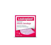Leukoplast Elastomull - Vendaje elástico (8 cm x 4 m, 2 unidades)