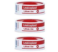 Leukoplast Esparadrapo clásico - Cinta médica de alta adherencia Cinta de fijación de apósitos para heridas - 1 unidad