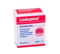 Leukoplast esparadrapo color blanco 2,5mx5cm 1ud