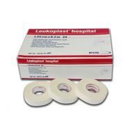 Leukoplast Hospital - Tiritas de fijación (24 unidades, 1,25 cm x 9,2 m)
