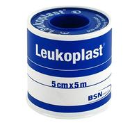 Leukoplast wasserfest 5 cm x 5 m zur Fixierung von Verbänden, 1 pzas Esparadrapo