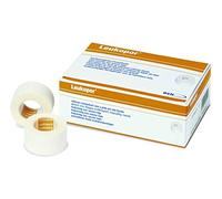 Leukopor - Rollo de tiritas (núcleo de plástico, 9,2 m x 1,25 cm)