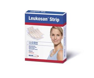 Leukosan Strip Nat 6 X 38 Mm 6 X 75 Mm 2 Unidades - Tiras De Sutura