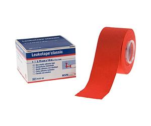 Leukotape Classic, 10 m x 3,75 cm, rot