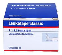 Leukotape classic 3,75 cm x 10 m weiß unelastische Klebebinde, 1.0 pzas Vendajes para las heridas