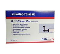Leukotape classic 3,75 cmx10 M Negro 12 ST compresa